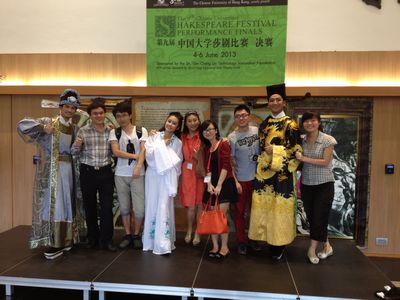 永乐高ylg888888学生戏剧社应邀赴香港中文大学交流