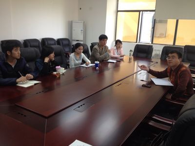 我院党办召开例会,部署新学期工作